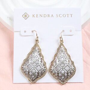 Kendra Scott - Addie Silver Filigree Mix Earrings Gold